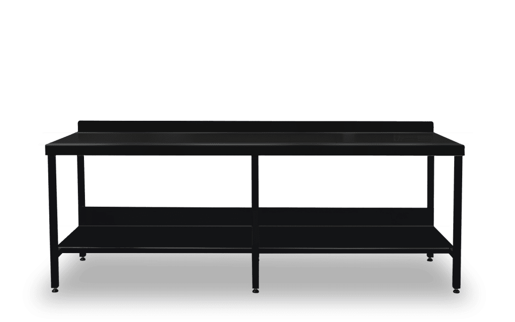 Classic 2400mm Workbench With Shelf - Workbench Warehouse Melboure