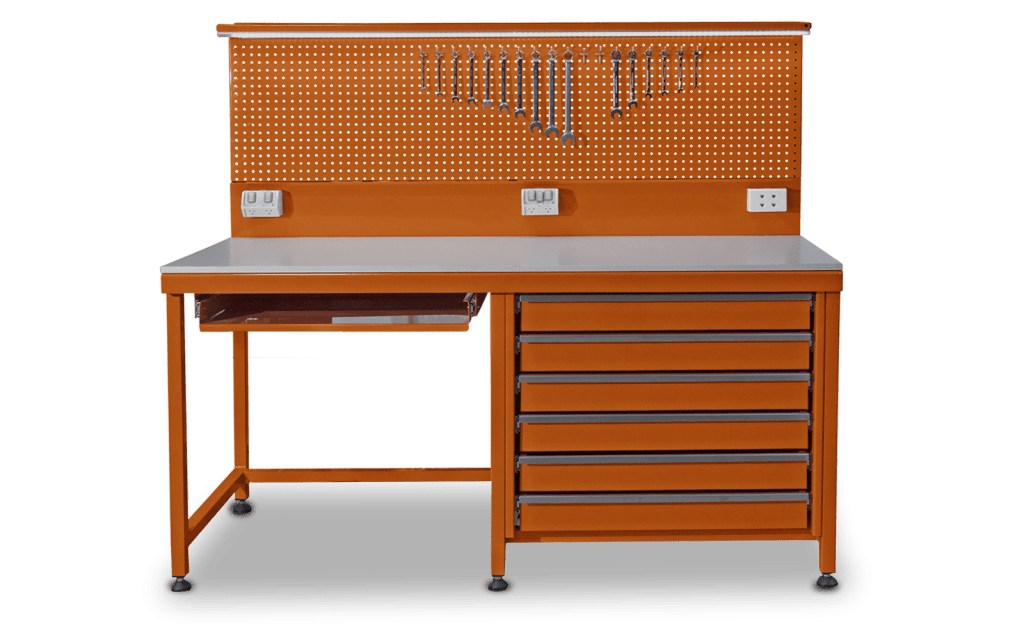 Heavy Duty Industrial Work Benches with Storage | Workbench Warehouse